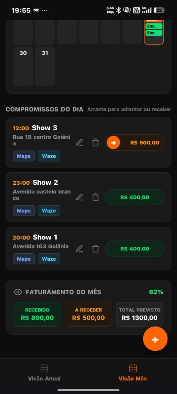 Relatório Financeiro